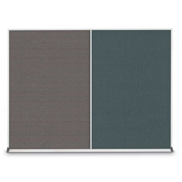 Triple Door Radius Corkboard, 96"X48", B
